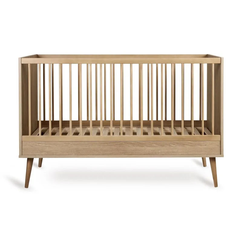 Meegroei Ledikant Quax Flow 70x140 Honey Ash fra Quax – produktbillede 2 af 4