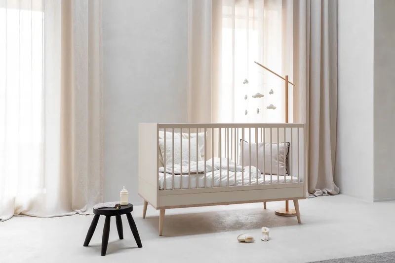 Meegroei Ledikant Quax Flow Clay & Oak van Quax – productfoto 4 van 4