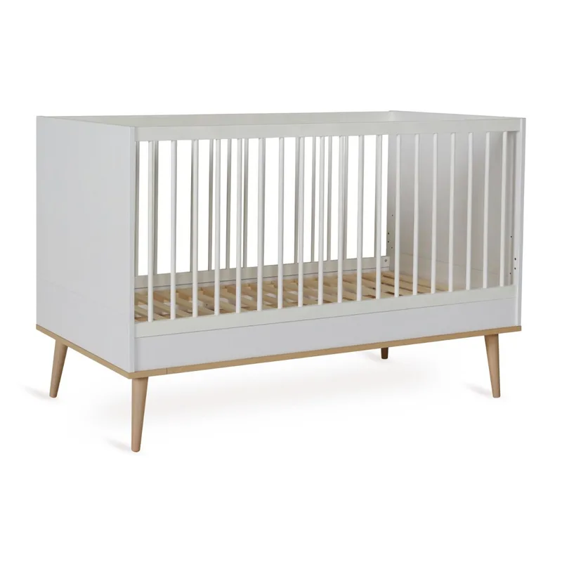 Meegroei Ledikant Quax Flow White & Oak van Quax – productfoto 2 van 4