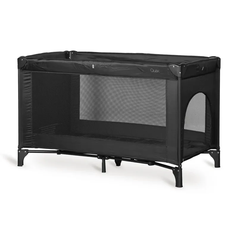 Reisbed Met Rits 120x60cm - Black by Quax – product photo