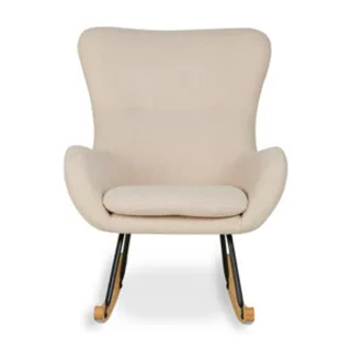 Schommelstoel Quax Basic Bouclé Sheep Beige van Quax – productfoto 2 van 2