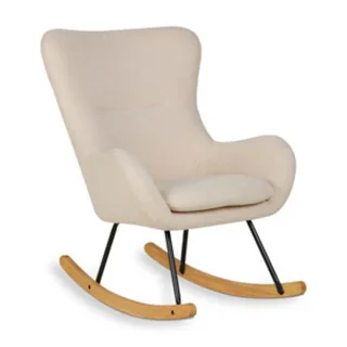 Schommelstoel Quax Basic Bouclé Sheep Beige van Quax – productfoto 1 van 2