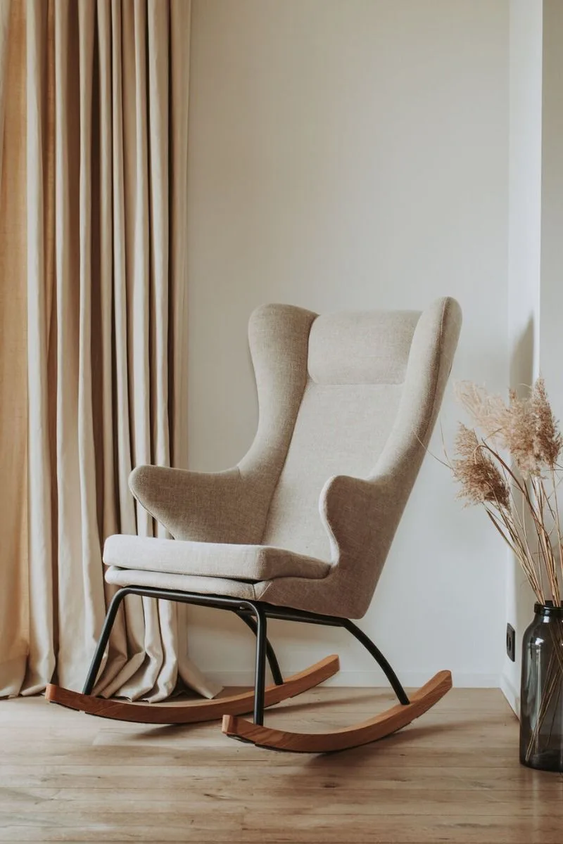 Schommelstoel Quax Rocking Chair de Luxe Clay de Quax – photo produit 4 sur 4