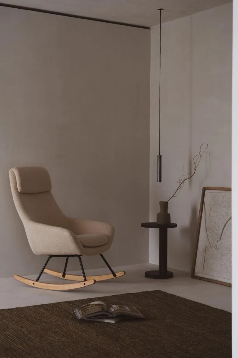 Schommelstoel Quax Rocking Chair Nordic Sheep Beige de Quax – photo produit 2 sur 2