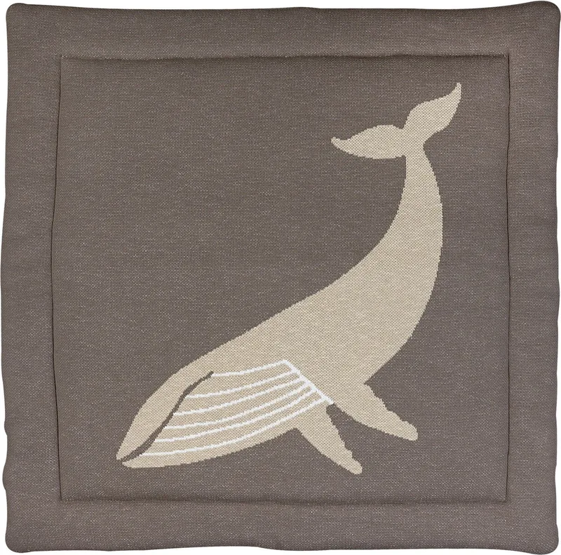 Speelkleed - 100 x 100 cm - Walvis från Quax i Brun – produktbild