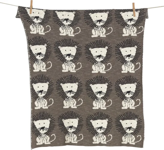 Tricot - Dekentje - Wieg - On the go - Lion Maat: 65x80 cm