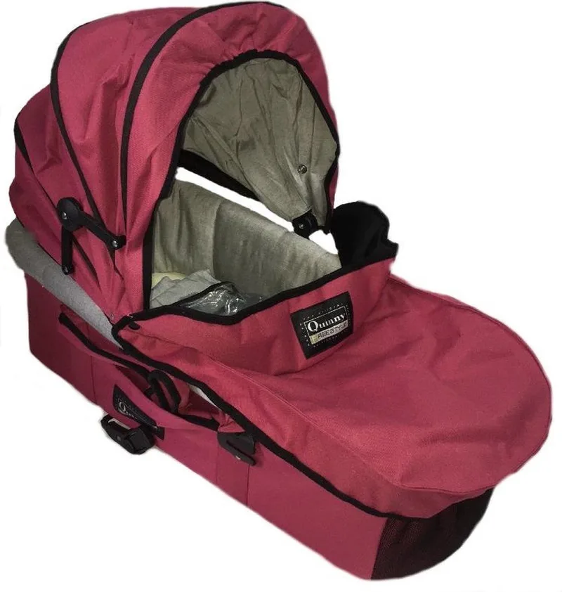 reiswieg inklapbaar en direct leverbaar - freestyle - quinny - kinderwagen - bak - babywagen - - drager - från Quinny i Rose – produktbild