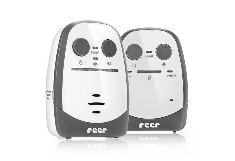 Babyphone Audio-Babyphone, Audio Babyphone, 1-tlg., bis zu 600 Meter Reichweite, bis zu 600 Meter Reichweite by Reer in Weiß – product photo