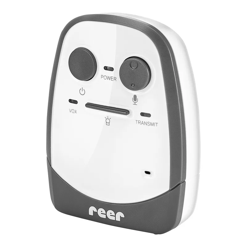 Babyphone Audio-Babyphone, Audio Babyphone, 1-tlg., bis zu 600 Meter Reichweite, bis zu 600 Meter Reichweite von Reer in Weiß – Produktfoto 2 von 3