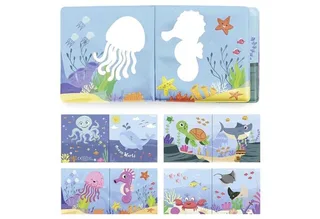 Badespielzeug Magisches Badebuch "MyHappyBath Book" PEVA 15x15 cm (1-tlg) de Reer – photo produit 2 sur 2