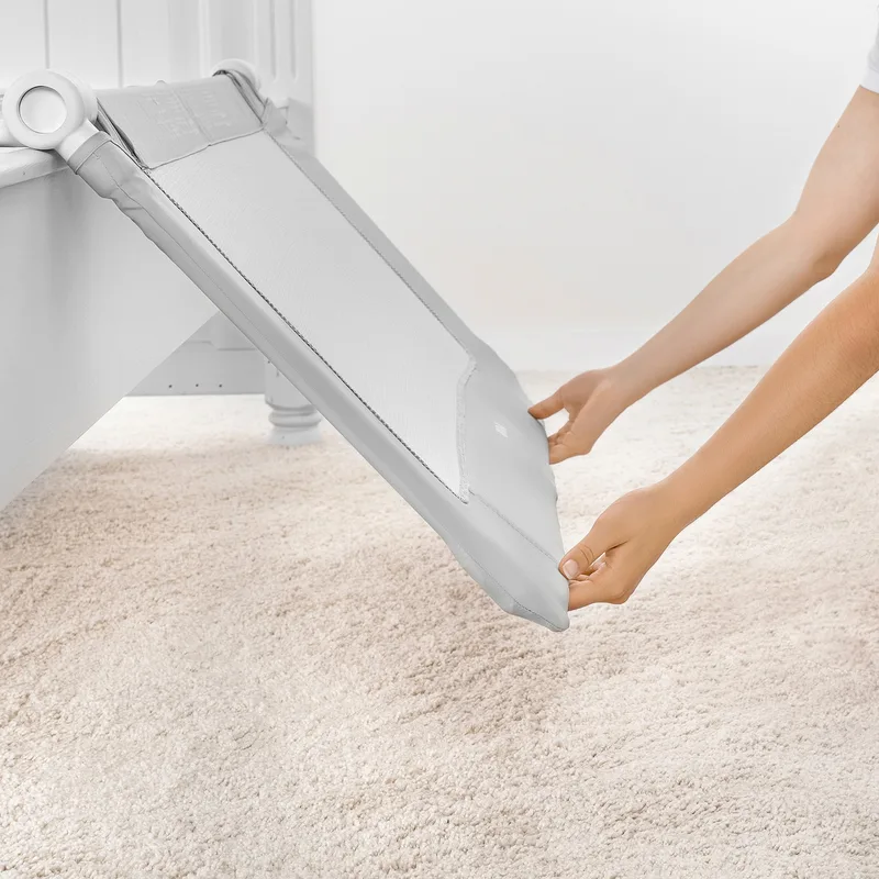 By My Side Bedhekje - Grijs van Reer in Grijs, 1000 × 500 mm – productfoto 2 van 2
