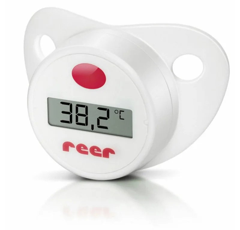 Fieberthermometer Schnuller Digital de Reer en Blanc – photo produit