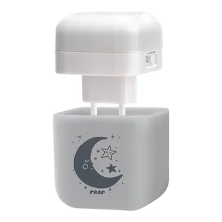 LED-Nachtlicht 2in1 SleepLight von Reer in Grau, 12 × 9,7 mm – Produktfoto 1 von 3