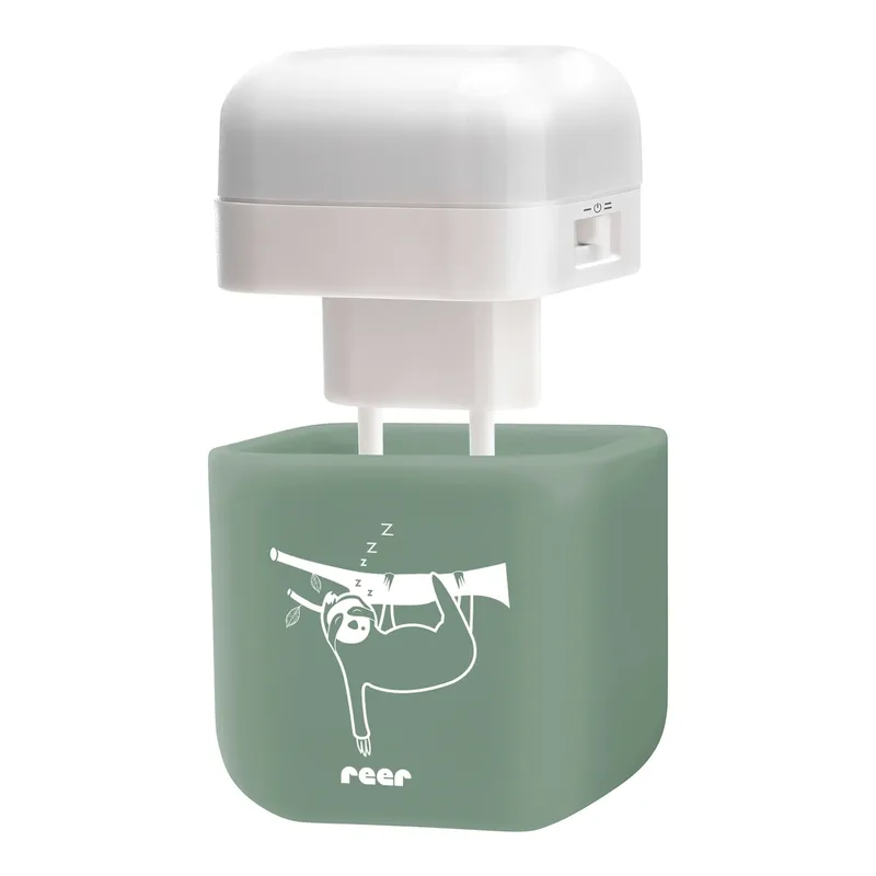 LED-Nachtlicht 2in1 SleepLight van Reer in Groen, 6 × 7,5 mm – productfoto 1 van 3