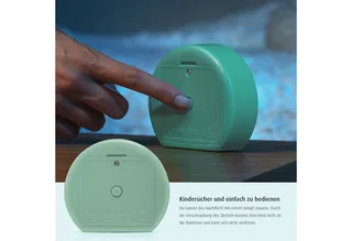 LED Nachtlicht Beruhigungslicht van Reer in Groen – productfoto 5 van 5