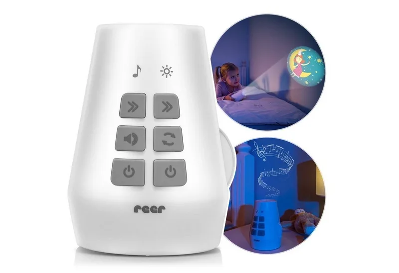 LED Nachtlicht DreamBeam van Reer in Wit – productfoto 1 van 5