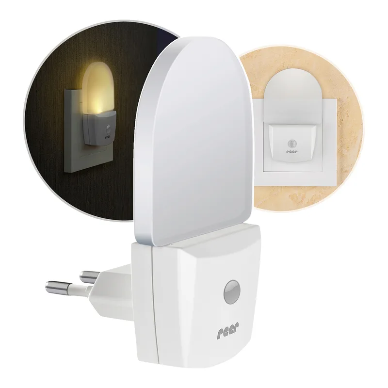 LED-Nachtlicht Nightguide mit Sensor by Reer in White, 12 × 9,8 mm – product photo 2 of 3