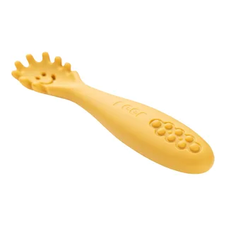 Reer 3er-Pack Silikon-Löffel LittleYummie de Reer en Jaune, Gris, 17 × 10 × 1,5 mm – photo produit 1 sur 3