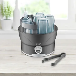 Sterilisator VapoMat S von Reer in Schwarz, 24 × 24 × 21 mm – Produktfoto 1 von 3
