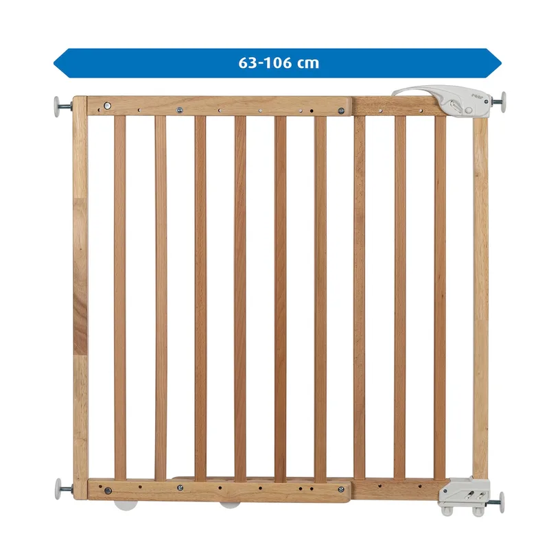 Tür- und Treppenschutzgitter Baukasten Klemm- & Schraubgitter van Reer in Naturel, 63 × 72 mm – productfoto 2 van 2