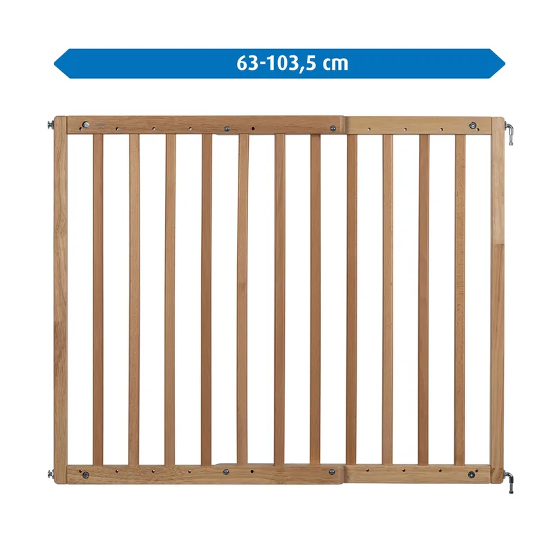 Tür- und Treppenschutzgitter Baukasten Schraubgitter van Reer in Naturel, 63 × 75 mm – productfoto 2 van 2