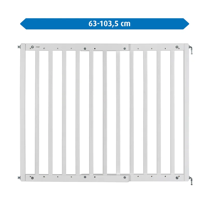 Deur- en traphekje bouwpakket schroefhek van Reer in Wit, 63 × 75 mm – productfoto 3 van 3