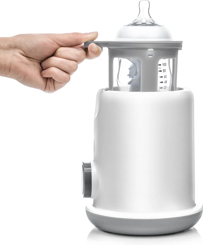 Turbo Food Babyvoeding warmer-fles en babyvoedingpotjes fra Reer i Antraciet – produktbillede