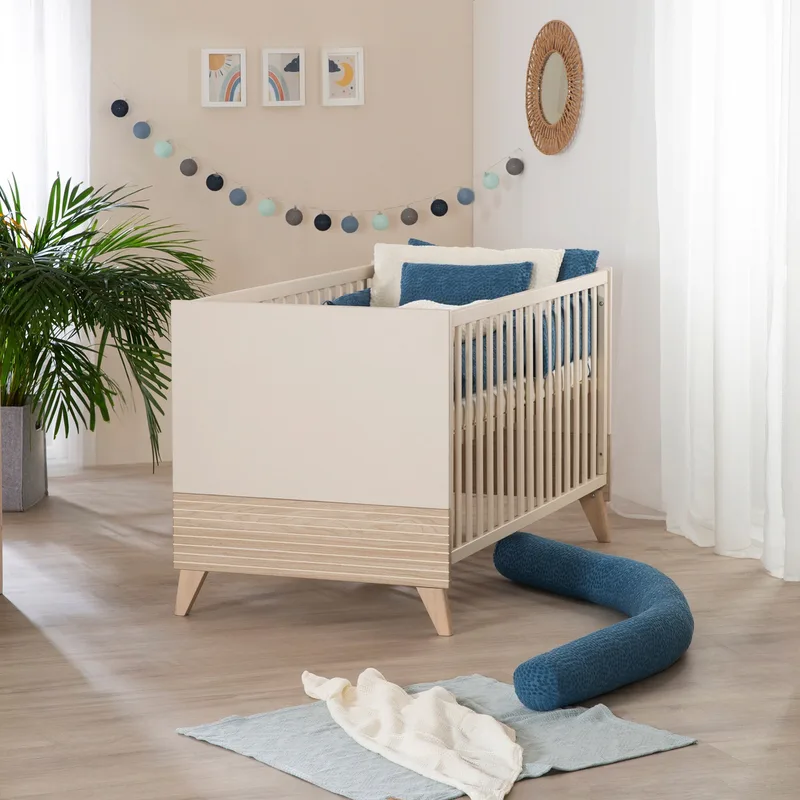 Babybett 70x140 cm Sidney von roba in Beige, 76 × 82 mm – Produktfoto 2 von 2