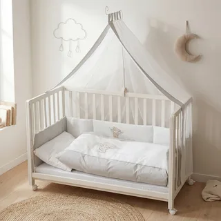 Babybett Heartbreakbär 60x120 cm by roba in White, 126 × 66 × 157 mm – product photo 1 of 2