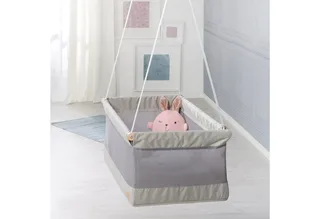 Babybett safe asleep®, Hängebettchen by roba in Grey – product photo 5 of 5