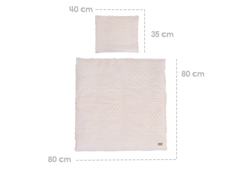 Babybettwäsche Lil Planet aus weichem Jersey - versch. Farben - Wiegenbettwäsche, Bio Baumwolle, 2 teilig, 80 x 80 cm - für Baby - Kinder - Jungen & Mädchen von roba in Frosty almond – Produktfoto 5 von 5