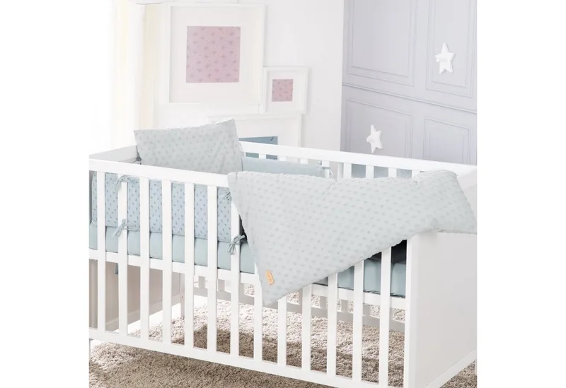 Babybettwäsche Lil Planet, Baumwolle, Bettwäsche, Spannbettlaken & -Nestchen von roba in Blau – Produktfoto 2 von 5