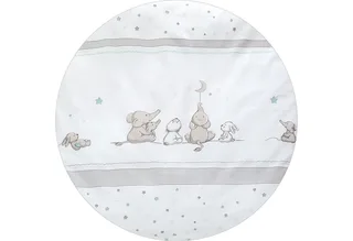 Babybettwäsche Wiegenset, 2 teilig, 2-teilige Wiegenbettwäsche von roba in Grau – Produktfoto 5 von 5
