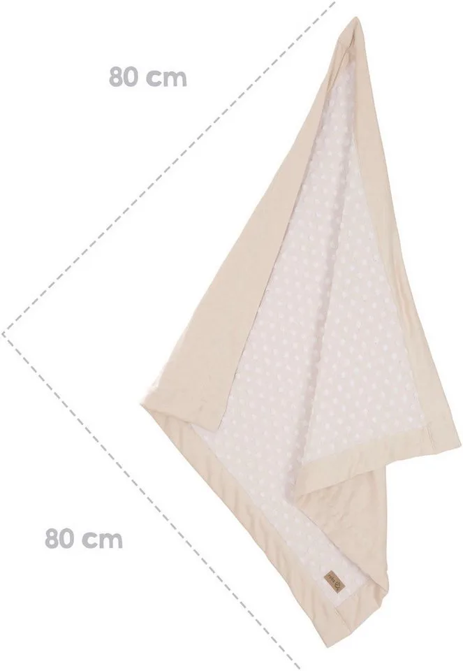 Babydecke Frosty Almond, roba® fra roba i Beige – produktbillede 4 af 4