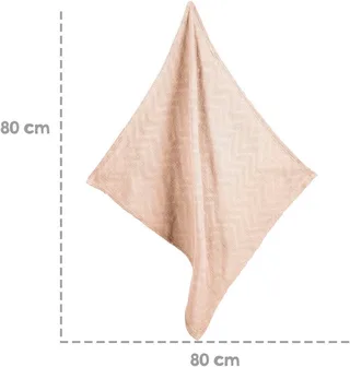 Babydecke Frosty Almond, Strickoptik, roba® von roba in Beige – Produktfoto 5 von 5