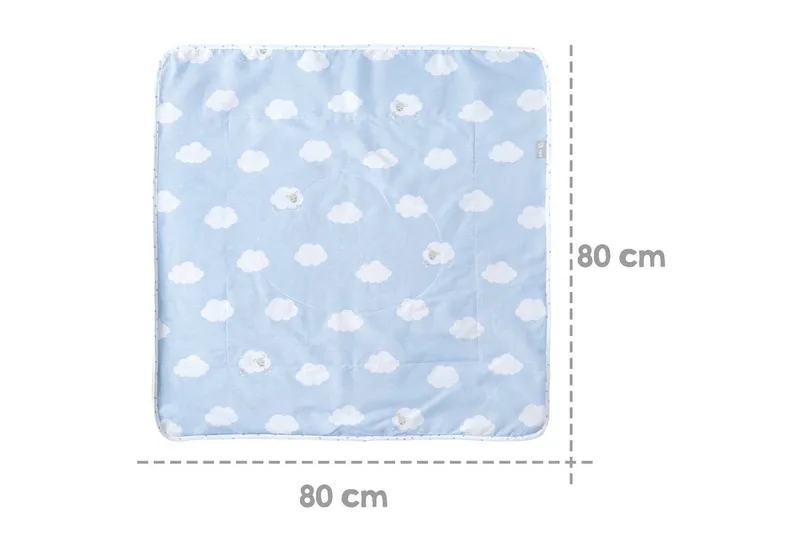 Babydecke in verschiedenen Motiven, roba®, super weich, warm & flauschig von roba in Blau – Produktfoto 5 von 5