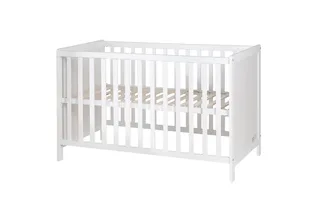 Babymöbel-Set Hamburg 2-teilig, (2-tlg), Beistellbett & schmale Wickelkommode von roba in Weiß – Produktfoto 4 von 5