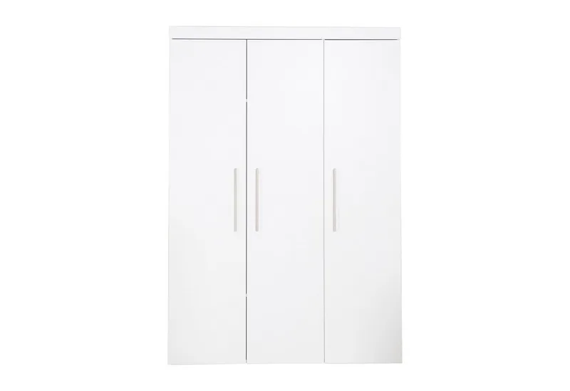 Babyzimmer-Komplettset Kimi 3-teilig - Kinderzimmer in aus Holz gefertigt - Langlebig, (3er Set, Babybett 70 x 140 cm, Wickelkommode & Kleiderschrank), Klassische und zeitlose Optik - Made in Europe från roba i Vit – produktbild 3 av 5
