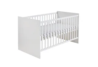 Babyzimmer-Komplettset Maren, Gitterbett, Wickelkommode & 3-türiger Schrank, umbaubar by roba in White – product photo 4 of 5
