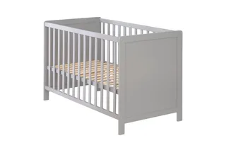 Beistellbett Gitterbett, Babybett 60 x 120 cm, 6-fach höhenverstellbar, taupe by roba in Grey – product photo 1 of 5