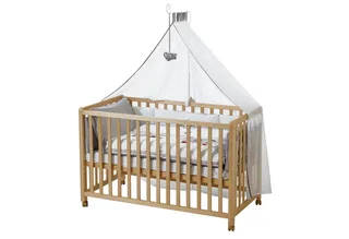 Beistellbett Room Bed, Beistellbett zum Elternbett mit kompletter Ausstattung von roba in Beige – Produktfoto 2 von 4