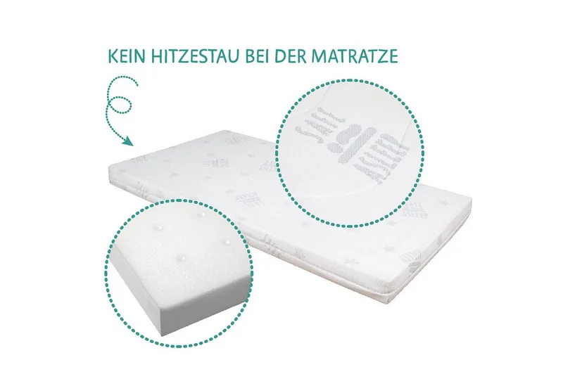 Beistellbett Room Bed safe asleep®, Beistellbett inkl. Ausstattung by roba in White – product photo 5 of 5