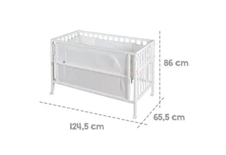 Beistellbett Room Bed safe asleep®, Beistellbett inkl. Ausstattung by roba in White – product photo 3 of 5
