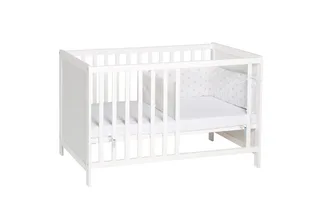 Beistellbett Sterne grau, wandelbares Beistellbett & Babybett by roba in White – product photo 4 of 5