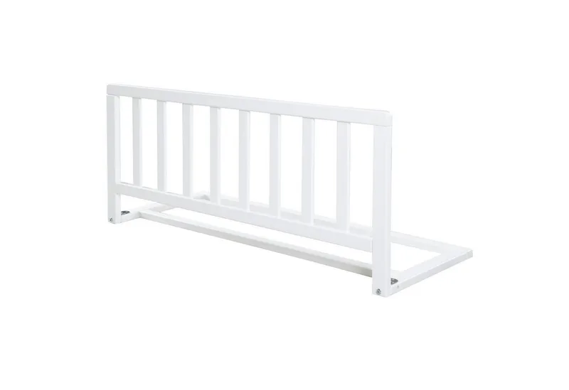 Bedhekje 90 cm - Veilige Uitvalbescherming voor Baby's en Kinderen - Hout Wit van roba in Wit – productfoto 1 van 3
