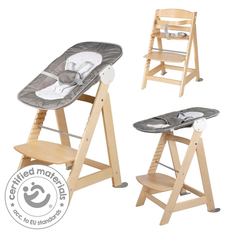 Born Up Little Stars - Kinderstoel - 2-in-1 - Bruin by roba in Grey – product photo 3 of 3