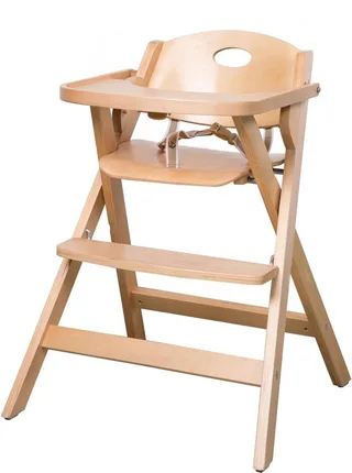 Hochstuhl Klapphochstuhl, natur by roba in Beige – product photo 1 of 5