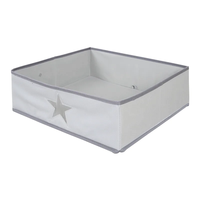 Hochstuhl Organiser Set für roba Hochstühle (2-tlg) - Mit Stern Motiv, Für Sit Up & Born Up Babyhochstühle - Box & Tasche zum Einhängen by roba in Grey – product photo 2 of 3