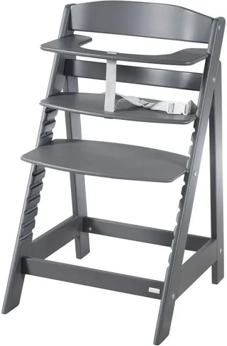 Hochstuhl Sit Up Flex, aus Holz von roba in Grau – Produktfoto 1 von 5