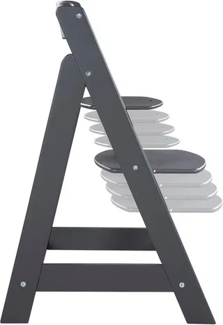 Hochstuhl Sit Up Flex, aus Holz von roba in Grau – Produktfoto 5 von 5